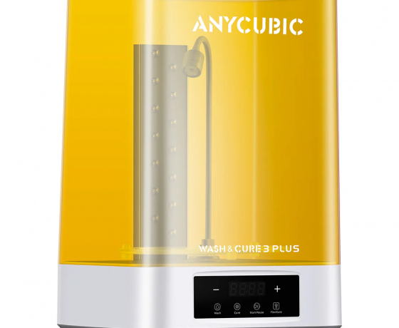 Фото 8 - Полімеризаційна камера (УФ-камера) та Мийка Anycubic Wash and Cure 3 Plus