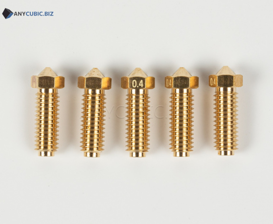 Фото 6 - Насадка латунна 5шт kobra 2 | kobra 2 Plus | kobra 2 Макс