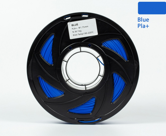 Фото 3 - Синій PLA Plus (ПЛА плюс) пластик філамент для 3D принтера 1кг, 1.75мм, 330м Filament