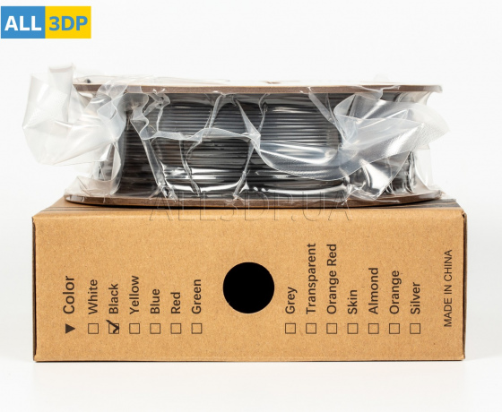 Фото 6 - Чорний Високошвидкісний філамент для швидкісного друку Hi-Speed PLA+ JAMGHE 1,75 мм 1kg