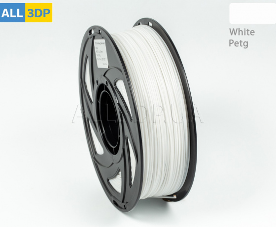 Фото 9 - Білий PETG пластик Tronxy для 3D принтера 340m | 1 кг | 1,75 мм