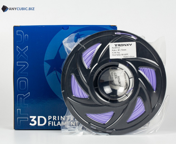 Фото 2 - Фіолетовий PLA пластик Tronxy для 3D принтера 340m | 1 кг | 1,75 мм