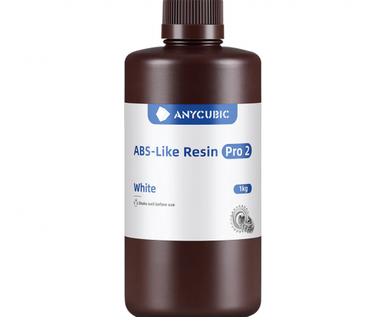 Фото 2 - Фотополімер Anycubic ABS-Like Resin Pro 2 білий