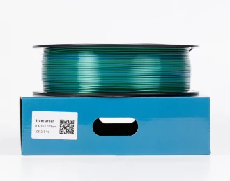 Синій Зелений Пла Пластик Шовковий | PLA SILK Blue Green 1кг | 1.75мм | 330м